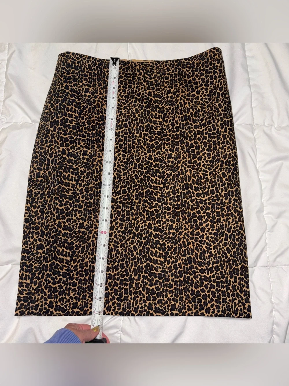 J. Crew Leopard Cheetah 🐆 Pencil Skirt Size 6